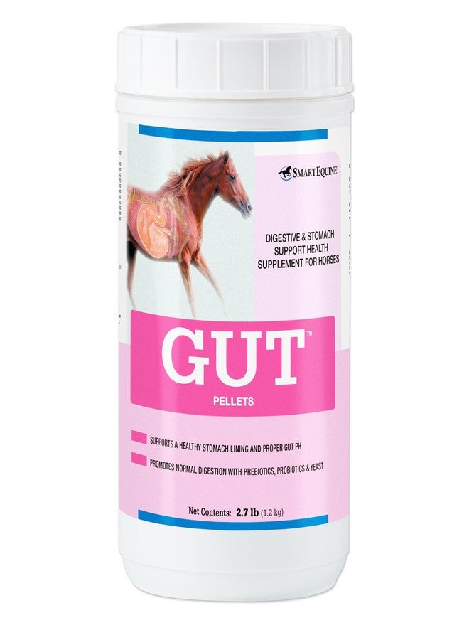 SmartEquine Gut™ Pellets | Healthy Gut Probiotics for Horses | Equine Prebiotic & Probiotic | Horse Stomach Supplement | 2.7 lb - Image 1